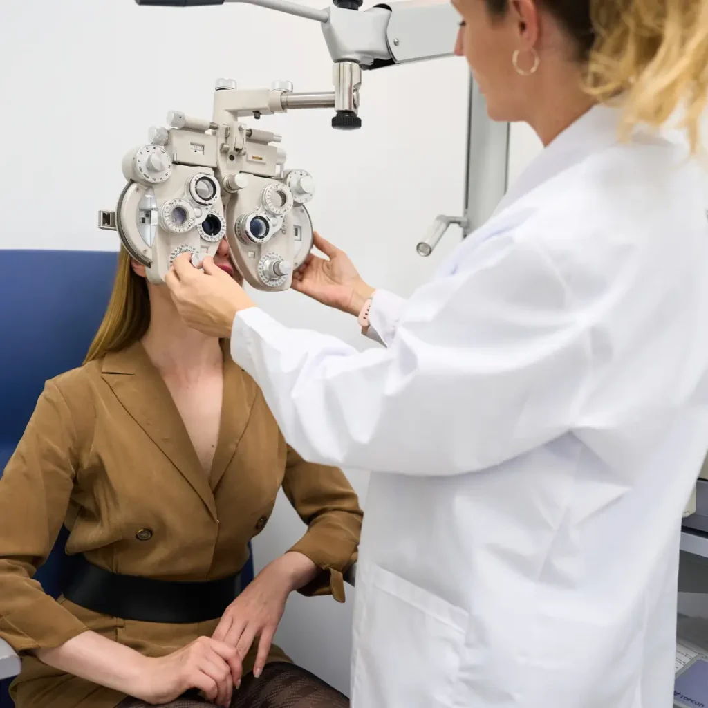 Workplace Vision Screening We conduct on-site vision checks for care providers, small businesses and companies needing occupational eye assessments.